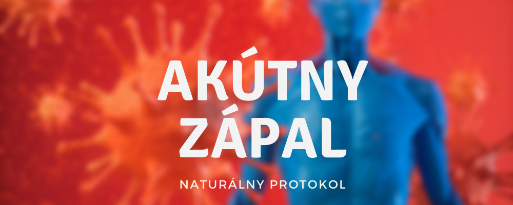 Akútny zápal - návrh konceptu terapie